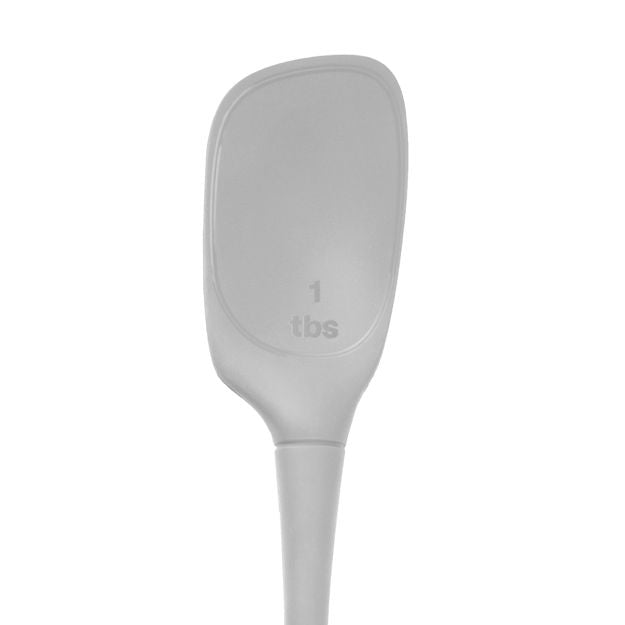 Flex-Core® All Silicone Deep Spoon - Oyster Gray