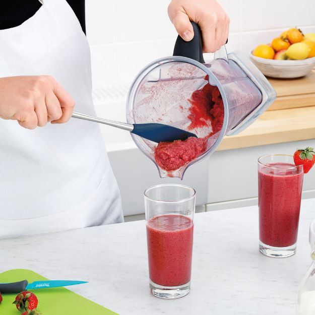 Flex-Core® Stainless Steel Handled Jar Scraper-Oyster Gray