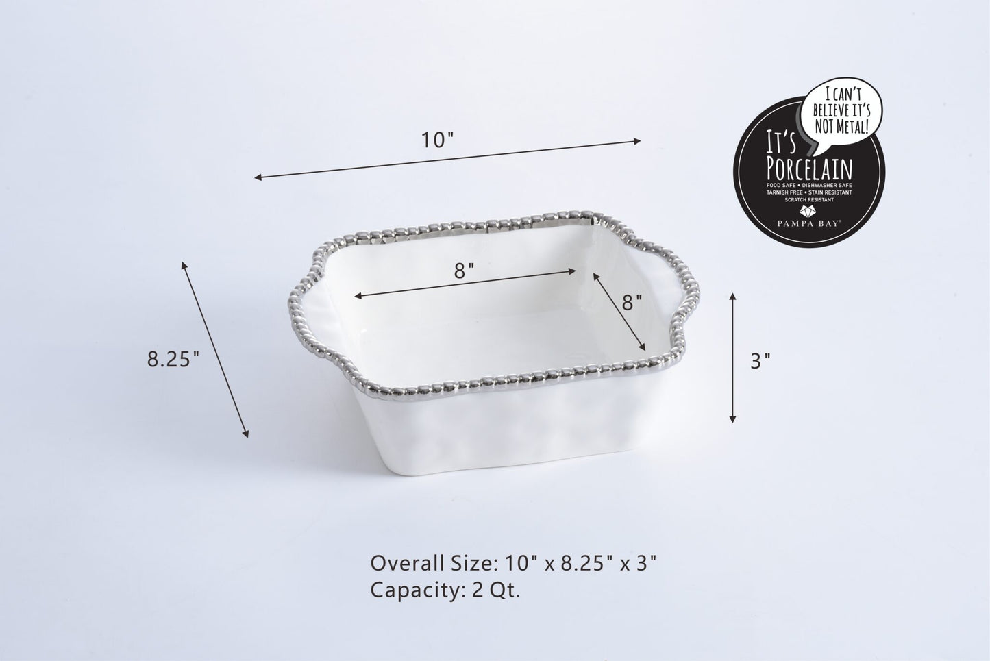 Square Baking Dish - Salerno