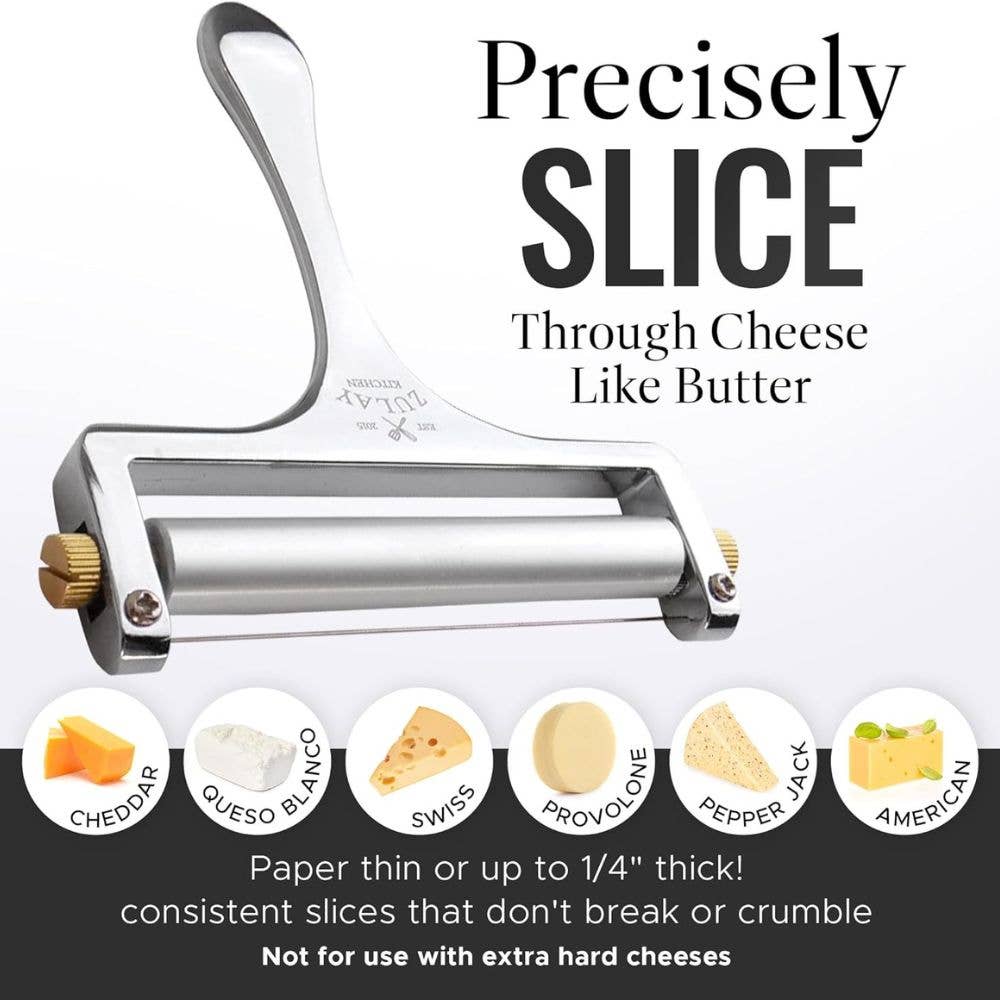 Wire Cheese Slicer With Adjustable Thickness