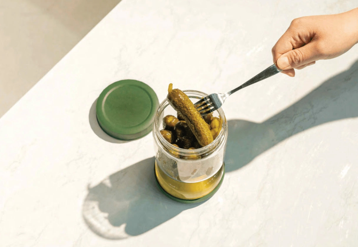 Pickle & Olive Hourglass Jar