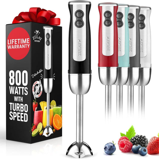 Powerful Immersion Blender Handheld - 800W