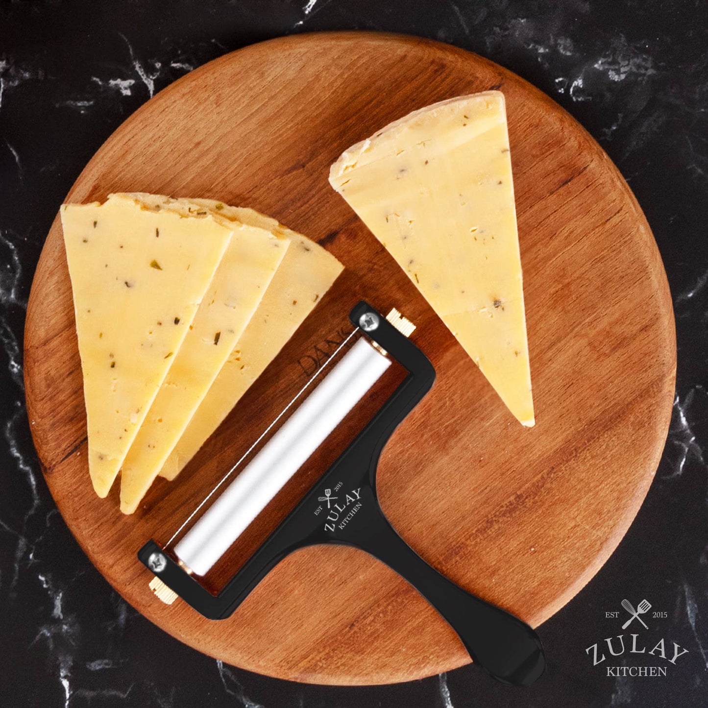 Wire Cheese Slicer With Adjustable Thickness