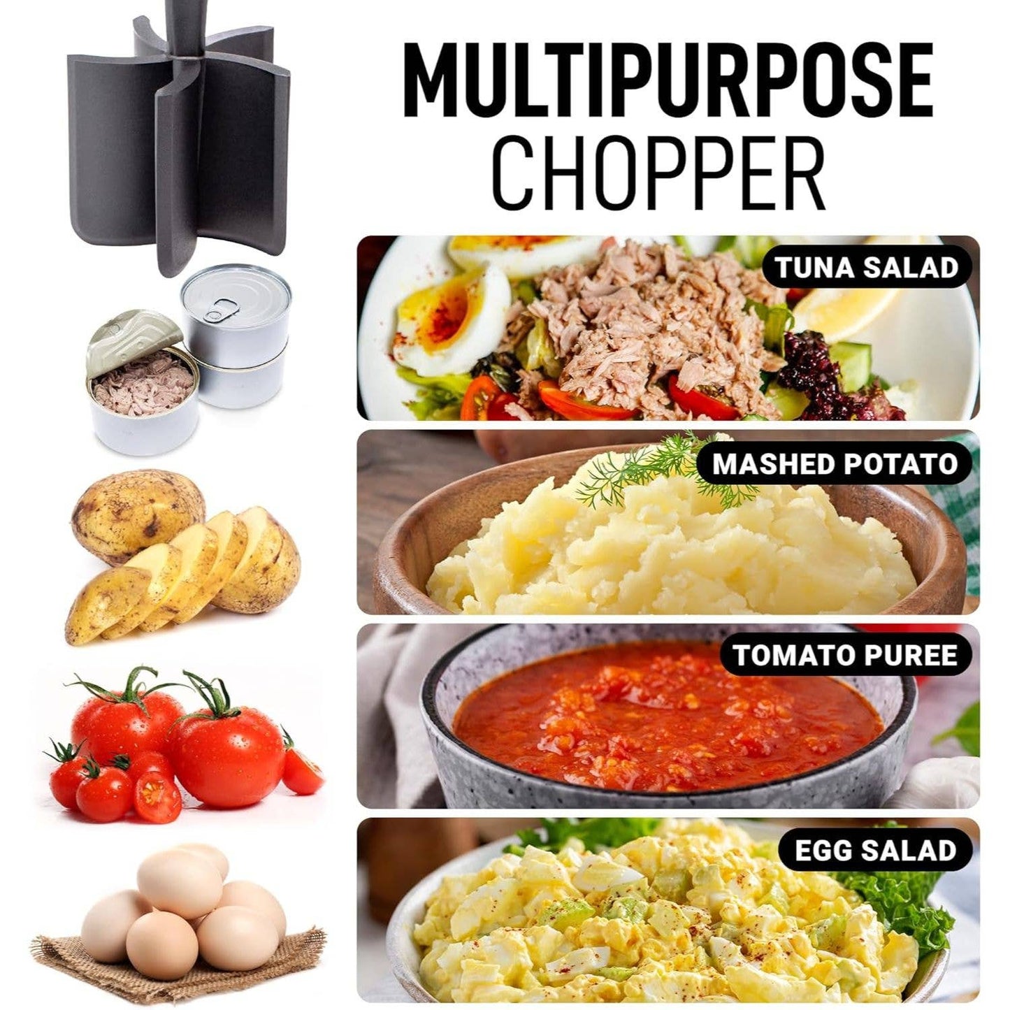 Premium Ground Meat Chopper Tool