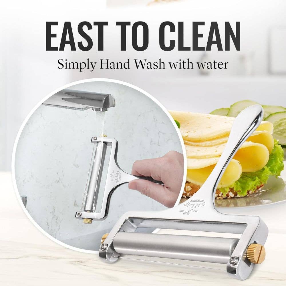 Wire Cheese Slicer With Adjustable Thickness