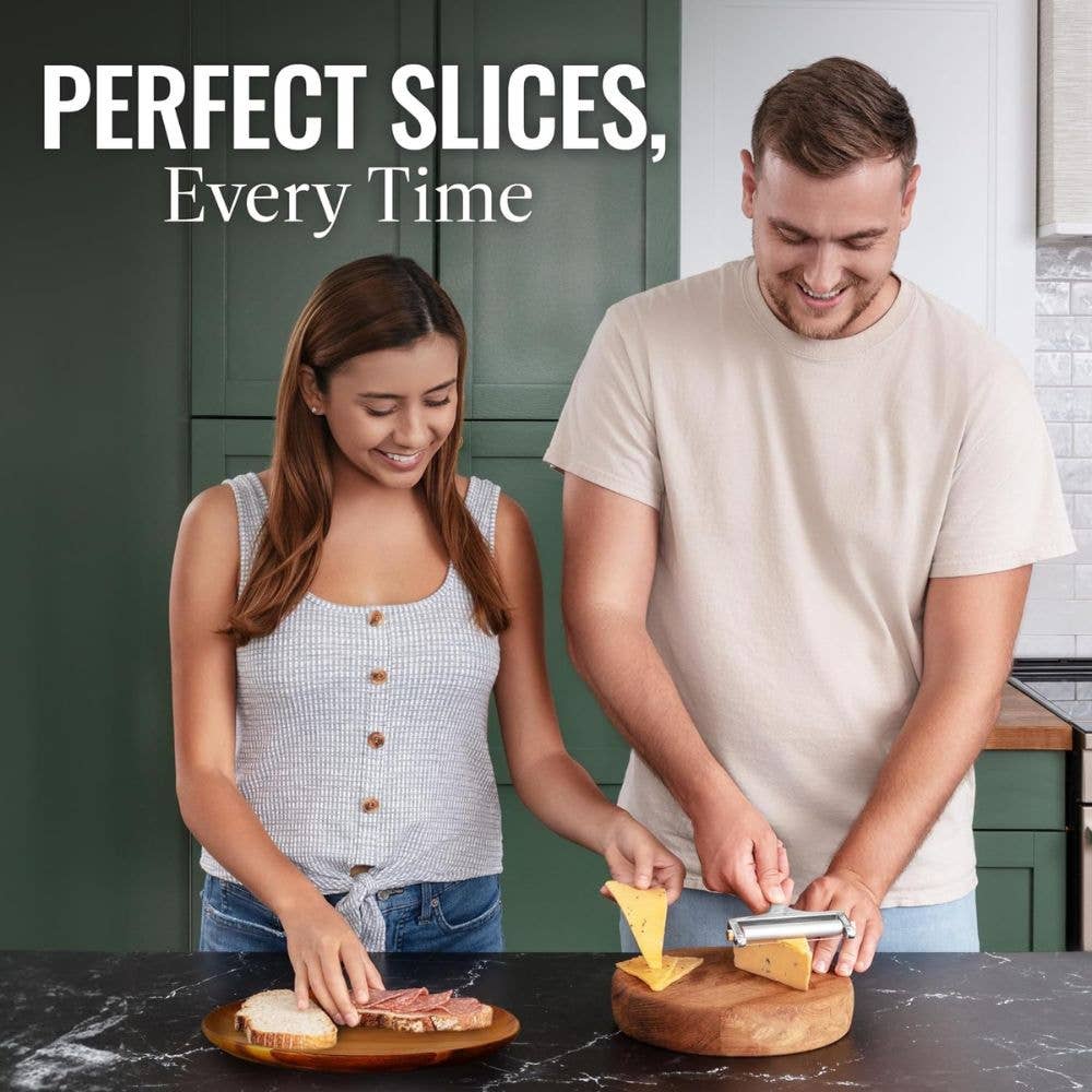 Wire Cheese Slicer With Adjustable Thickness