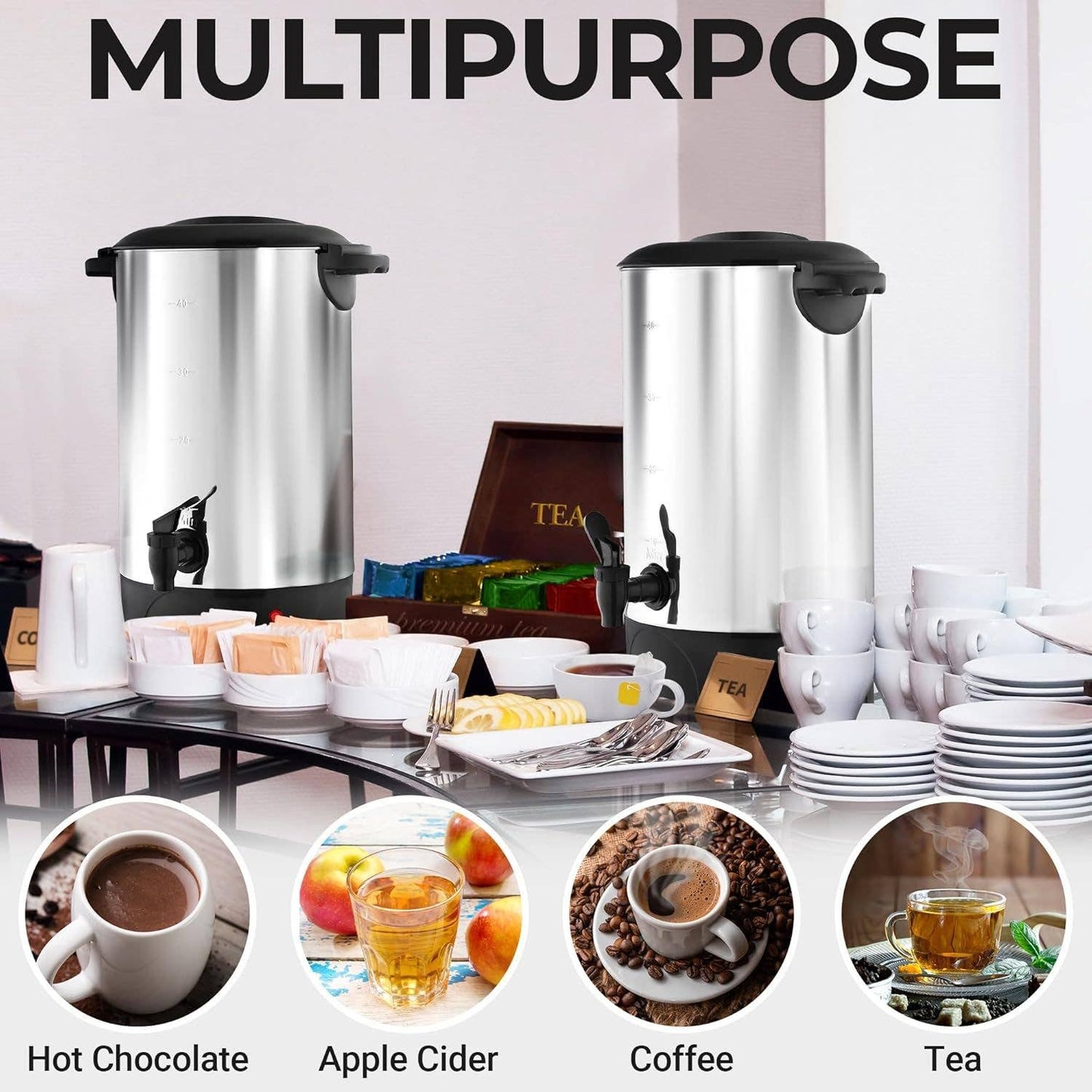 Commercial Coffee Maker Stainless Steel - Coffee Urn