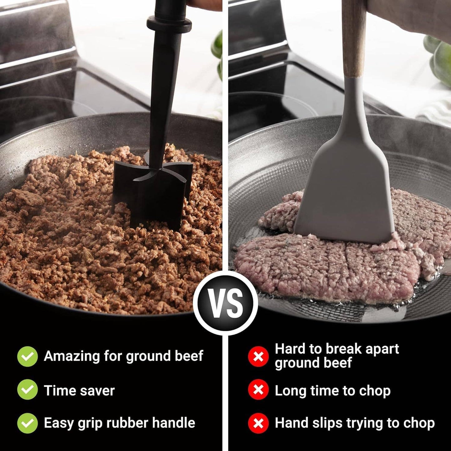Premium Ground Meat Chopper Tool