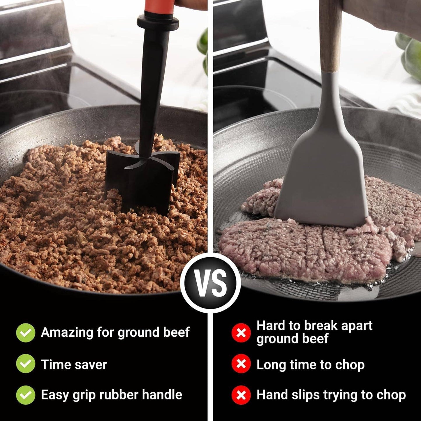 Premium Ground Meat Chopper Tool