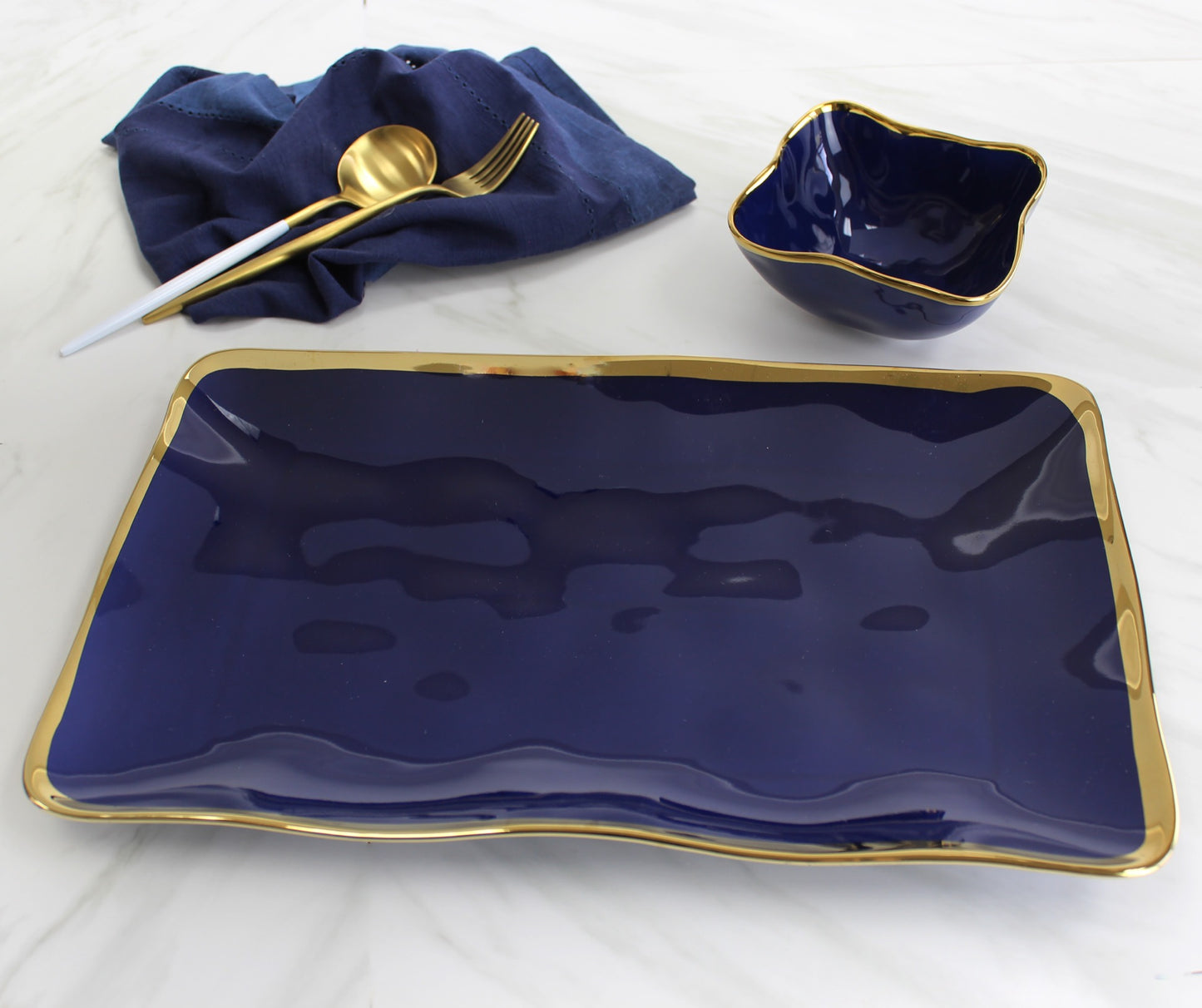 Rectangular Platter - Sunset by the Sea