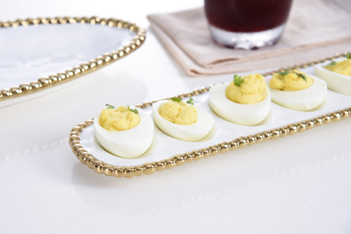 Deviled Egg Tray - Golden Salerno