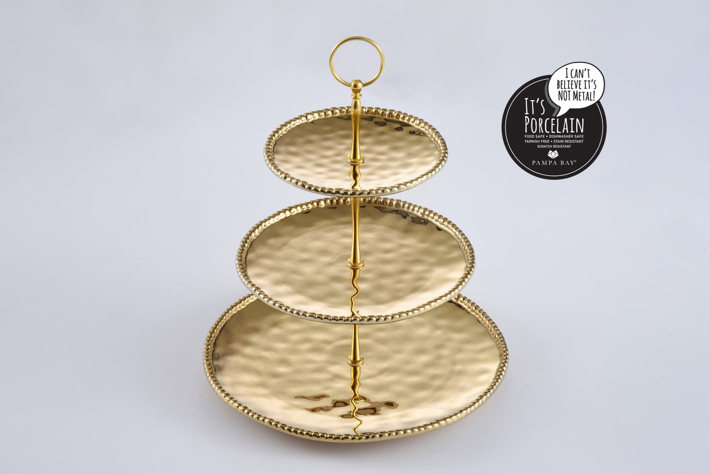 3 Tier Stand - Gold