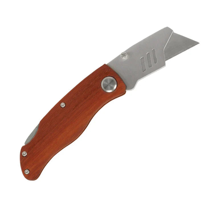 4" Wood Handle Utility Knife