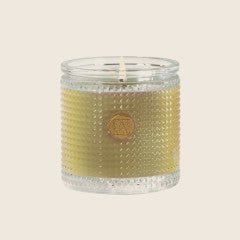 Grapefruit Fandango Textured Glass Candle