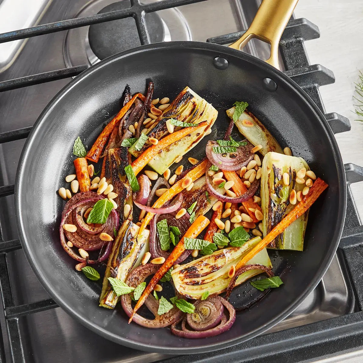 Reserve Ceramic Nonstick 8", 10", & 12" Frypan Set - Matte Black