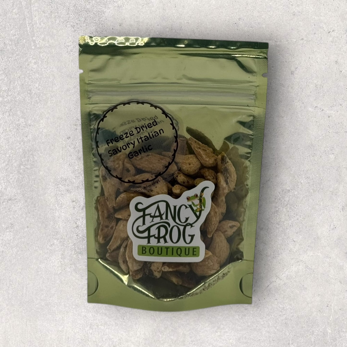 Freeze Dried Pickled Italian Garlic