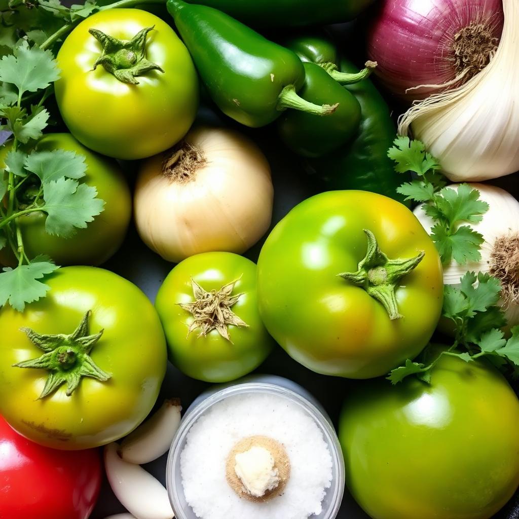 Tomatillo Salsa (Medium)
