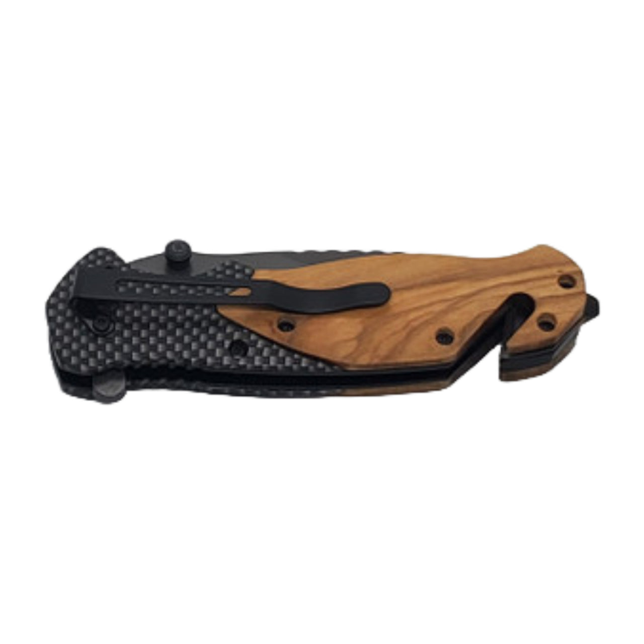 Olive Wooden Pocket Knife