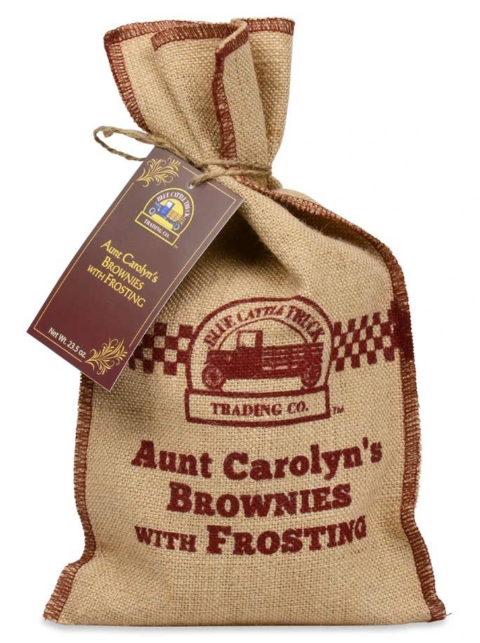 Blue Cattle Truck, Aunt Carolyn's Brownie Mix with Frosting