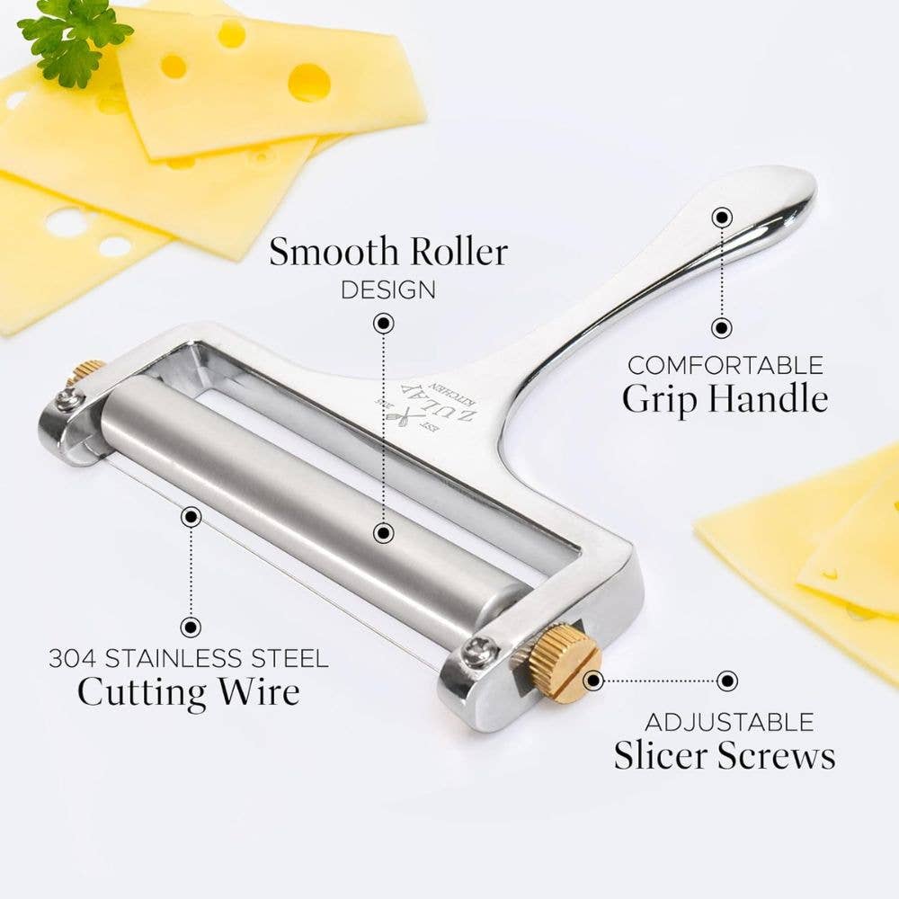 Wire Cheese Slicer With Adjustable Thickness