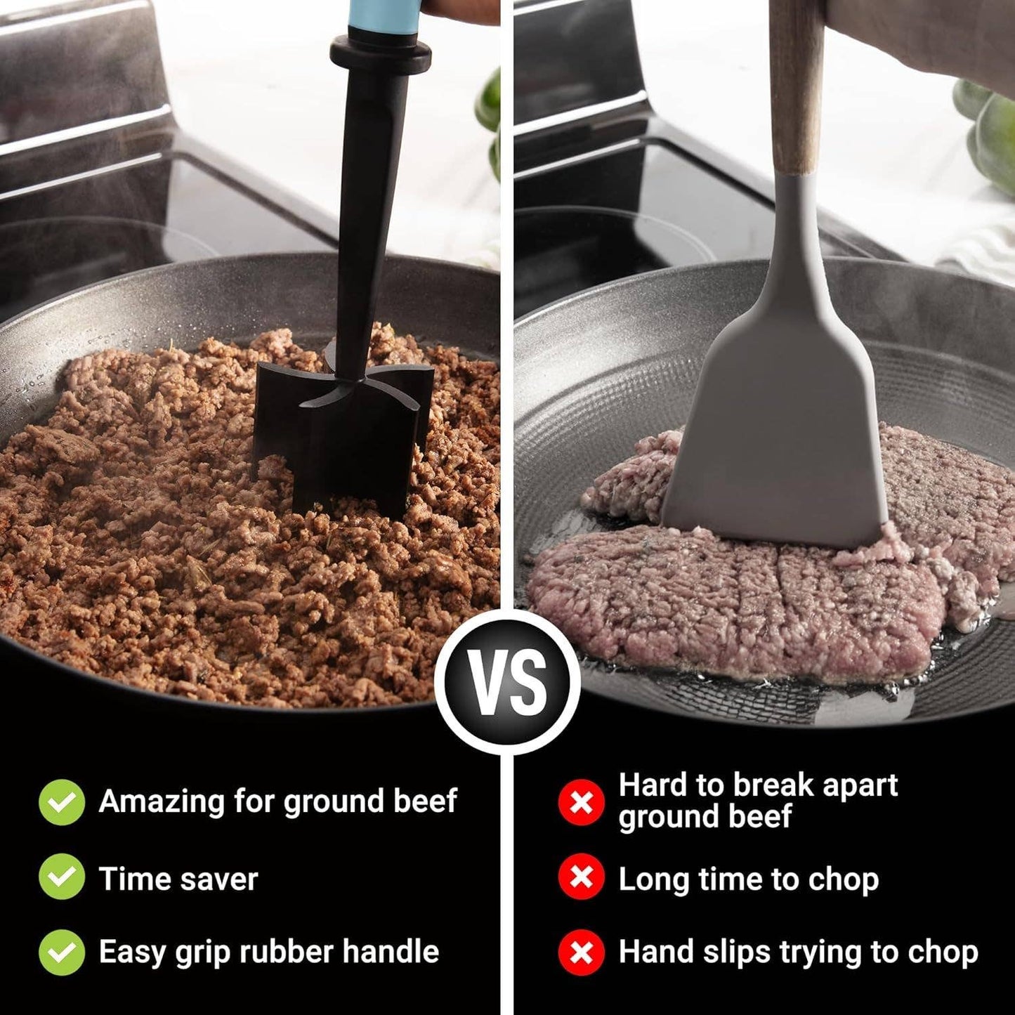 Premium Ground Meat Chopper Tool
