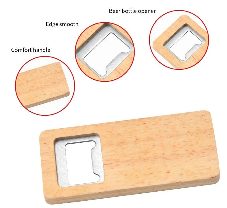Wooden Bottle Opener