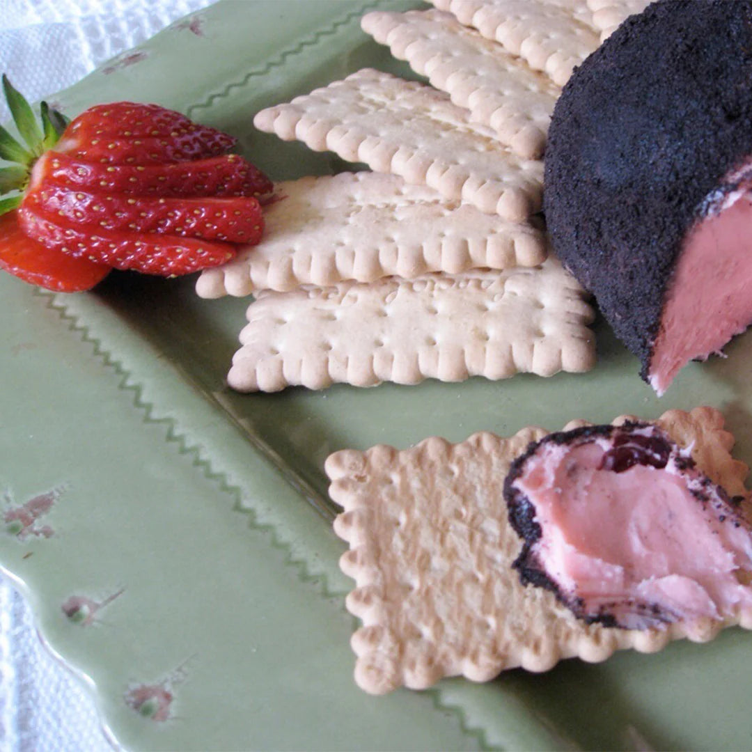 Strawberry Cheesecake Cheeseball or Pie