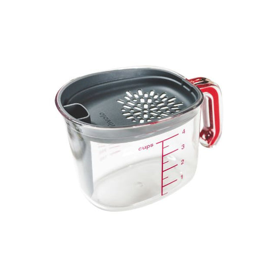 Gravy Strainer & Fat Separator (4-Cup Capacity)-Charcoal