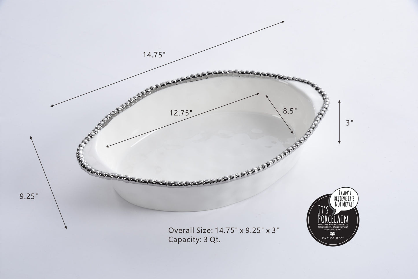 Oval Baking Dish - Salerno