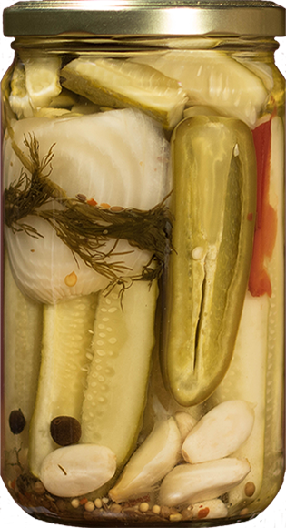 Granny’s Hot Sweet Pickles