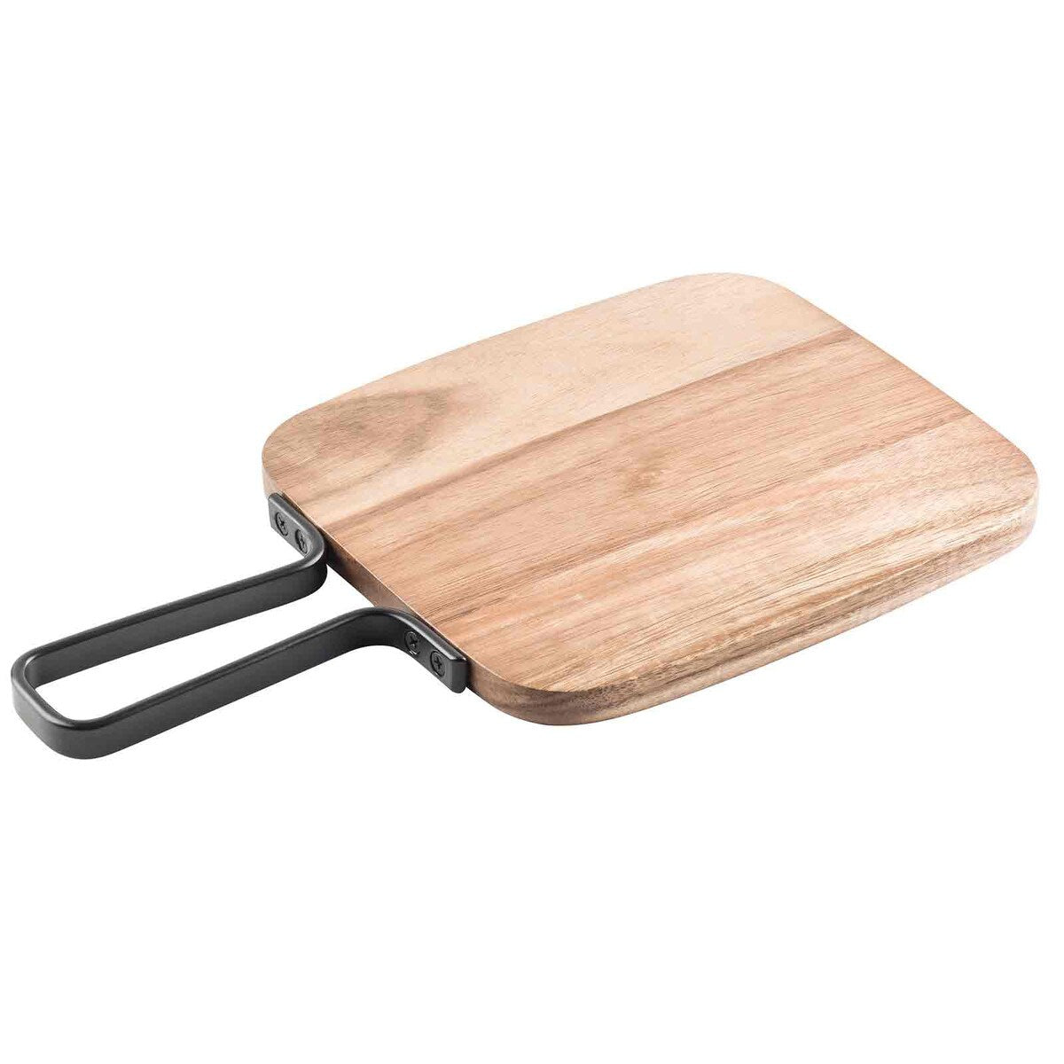 Rectangular Paddle - Acacia with Metal Banding