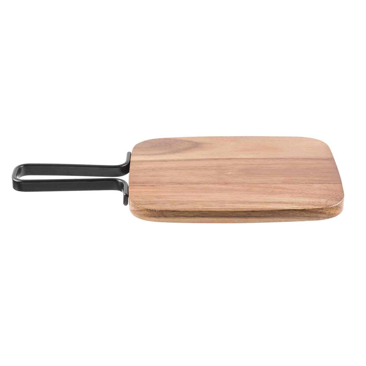 Rectangular Paddle - Acacia with Metal Banding