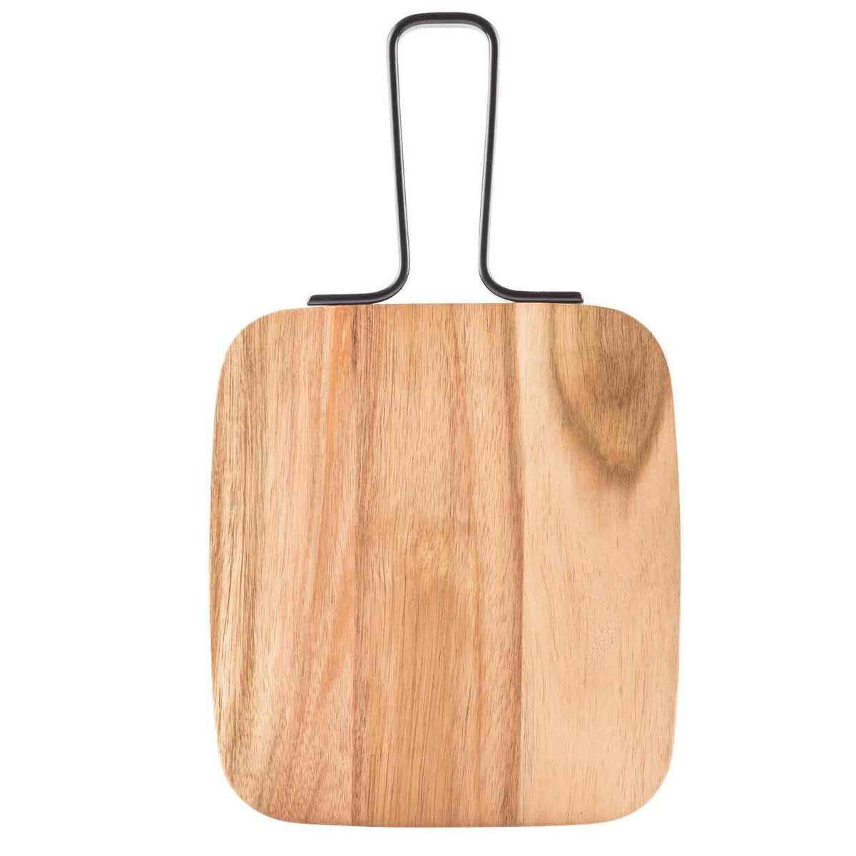 Rectangular Paddle - Acacia with Metal Banding