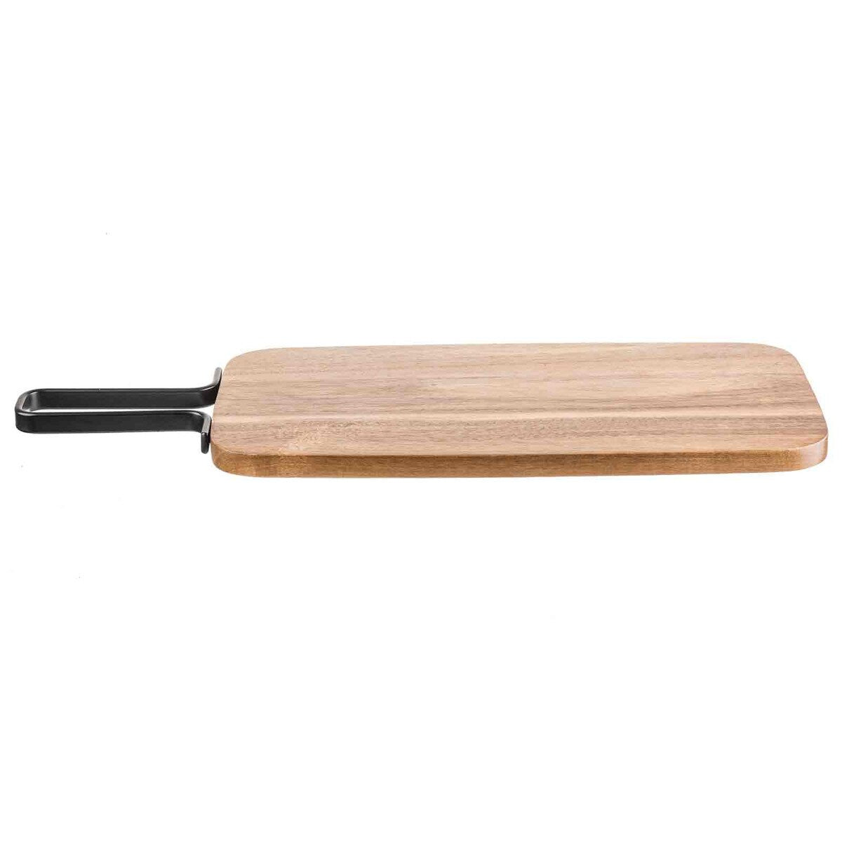 Rectangular Paddle -  Acacia with Metal Banding