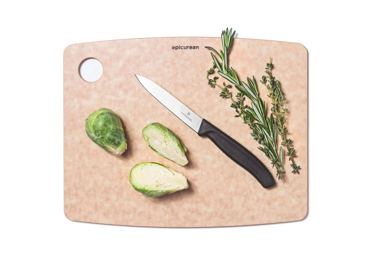 Kitchen Series Bar Board with Pairing Knife - Natural