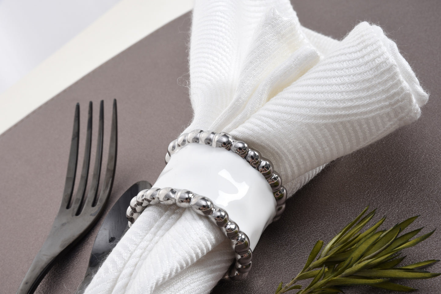 Napkin Rings - Set of 4 - Salerno