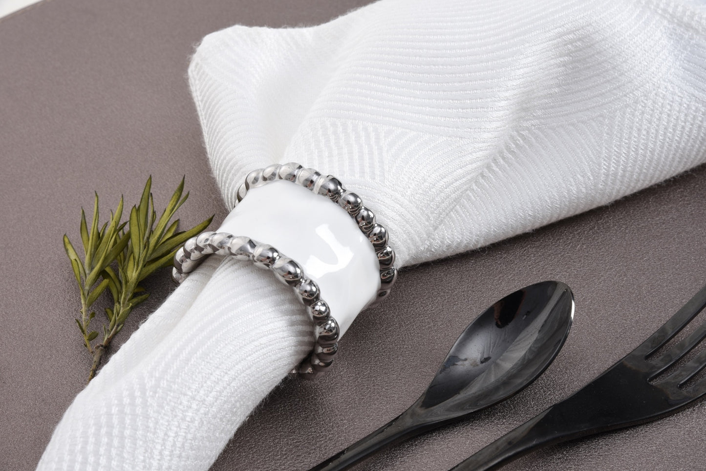 Napkin Rings - Set of 4 - Salerno