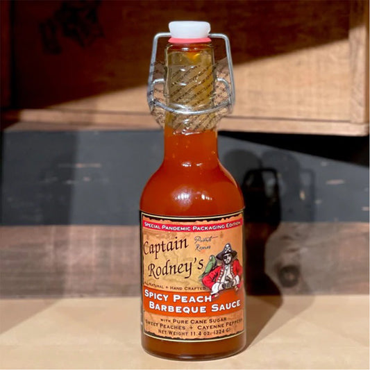 Spicy Peach BBQ Sauce