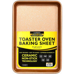 Toaster Oven Cookie Sheet - 9” x 6” - Rose Gold