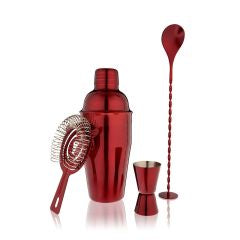 Barware Set - Red