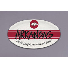 Arkansas University Melamine Oval