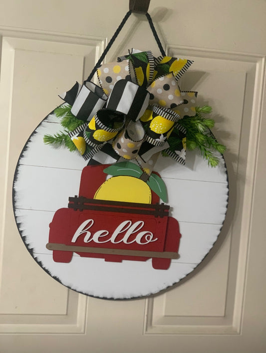 DIY Door Hanger Class - Truck