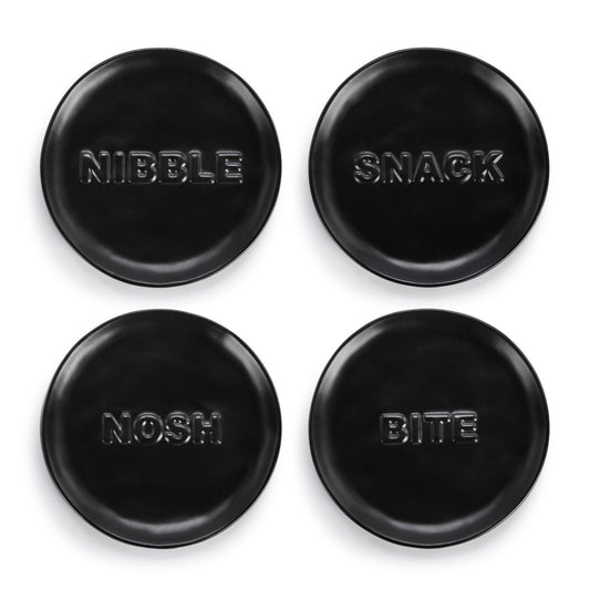 Nibble Appetizer Plates (Set of 4)