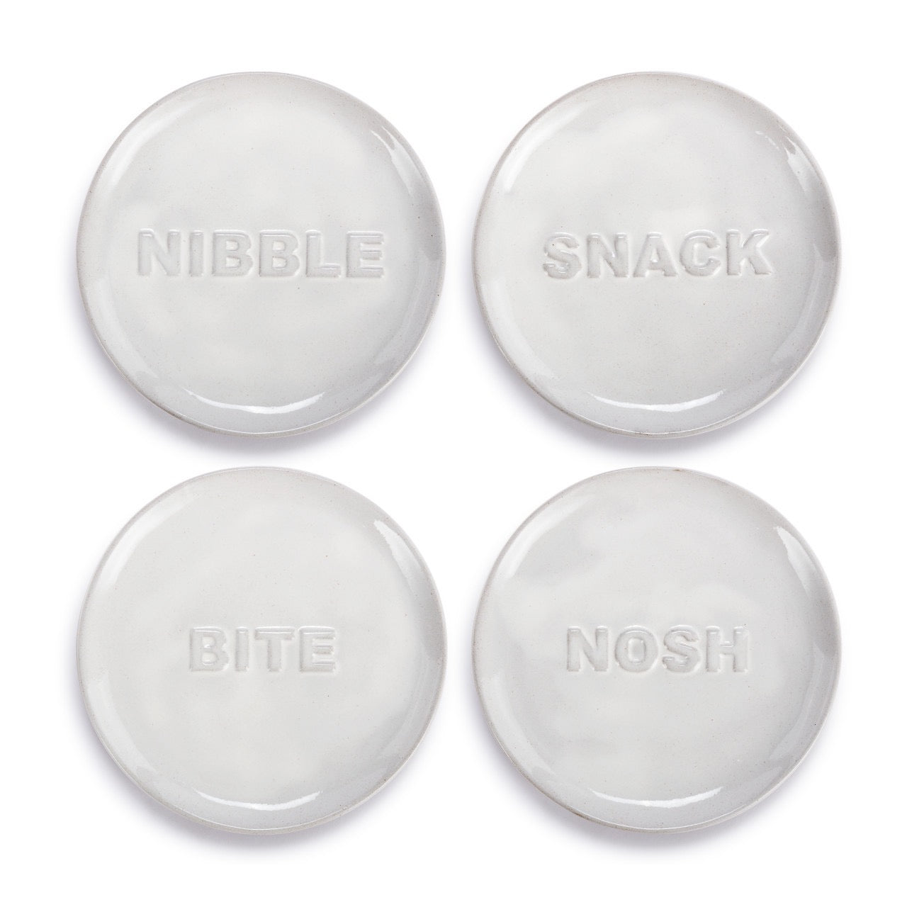 Nibble Appetizer Plates (Set of 4)