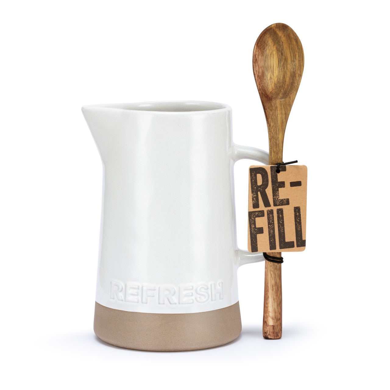 Refresh Refill Pitcher with Spoon