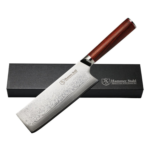 7” Nakiri - Damascus