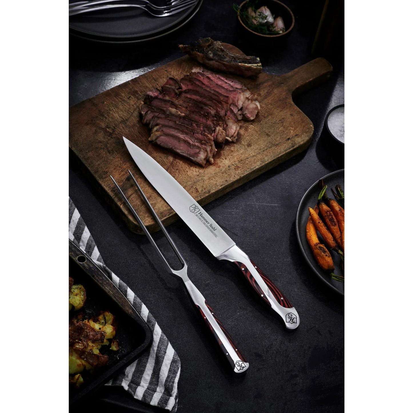 Carving Knife & Fork Set