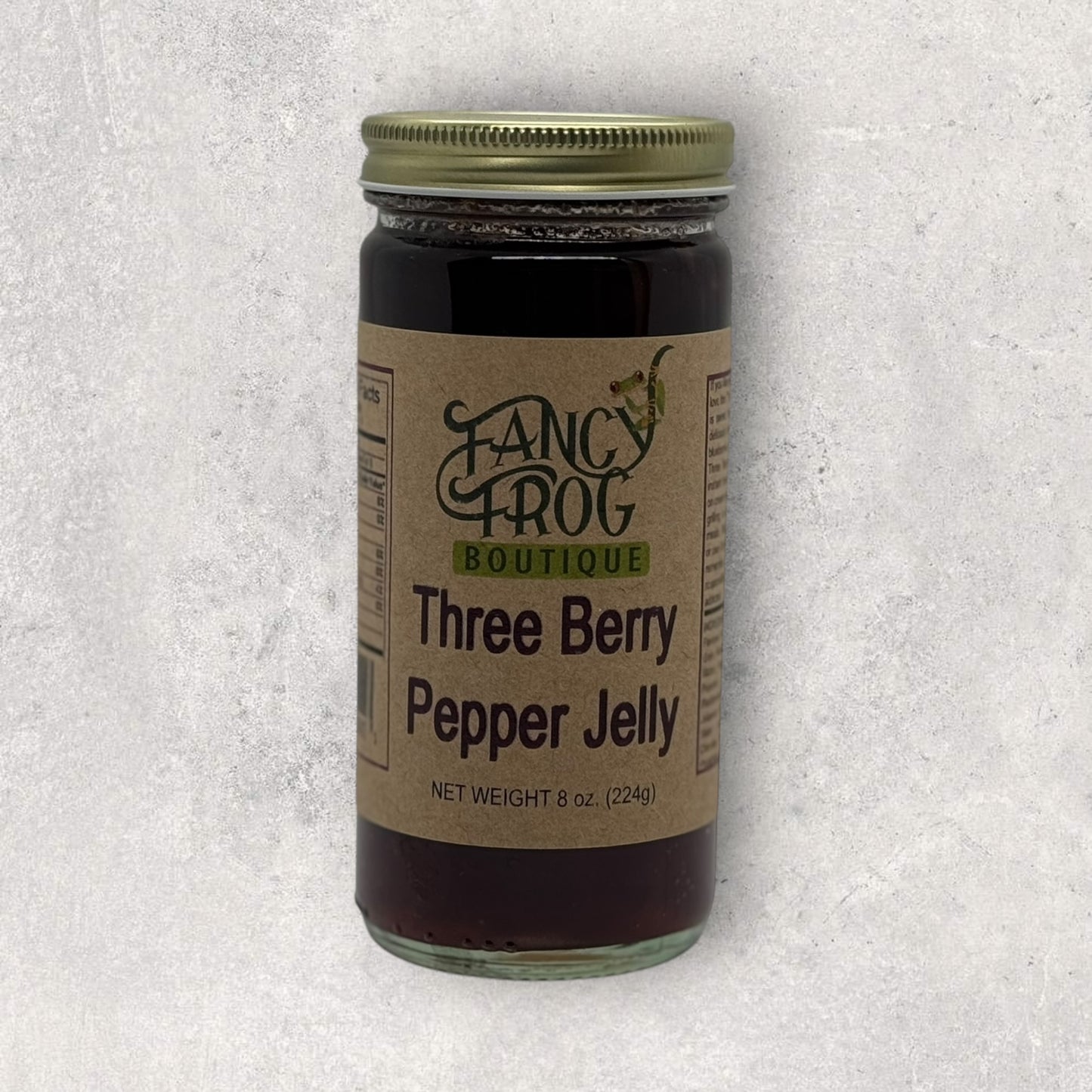 Three Berry Pepper Jelly