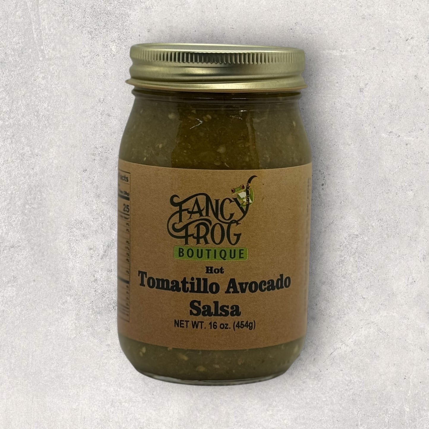 Tomatillo Avocado Salsa (Hot)