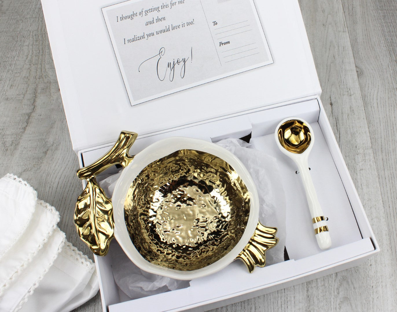 The Gold Pomegranate Set - Get Gifty Sets